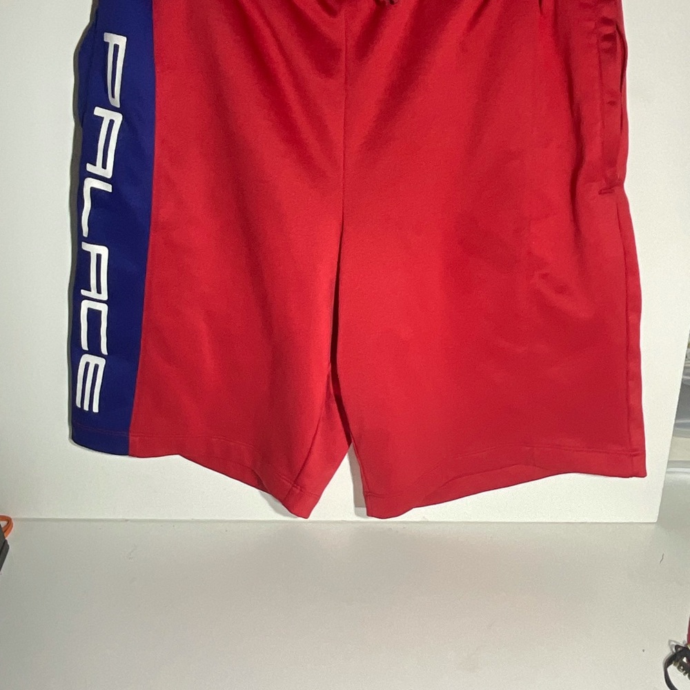 Palace Ritual Red/Blue Track Shorts - Picture 3 of 7